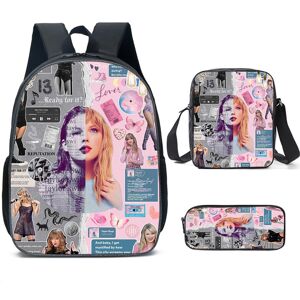 Unbranded (Style D) Taylor Alison Swift Backpack Shoulder Pencil Bag Education Threepiece Unbranded (Style D) Taylor Alison Swift Backpack Shoulder Pencil Bag Education Threepiece