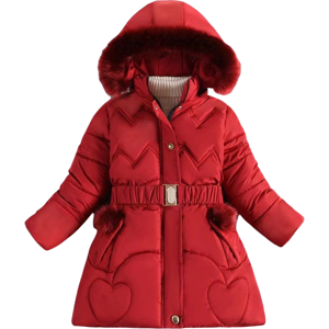 Xcsgsra (Red, 7-8Years) Kids Girls Warm Hooded Parka Coat Jacket Hooded Xcsgsra (Red, 7-8Years) Kids Girls Warm Hooded Parka Coat Jacket Hooded