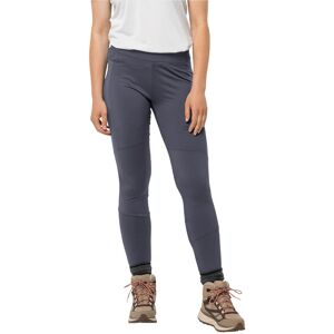 (S, Dolphin) Jack Wolfskin Womens Berntal Moisture Wicking Quick Drying Leggings (S, Dolphin) Jack Wolfskin Womens Berntal Moisture Wicking Quick Drying Leggings