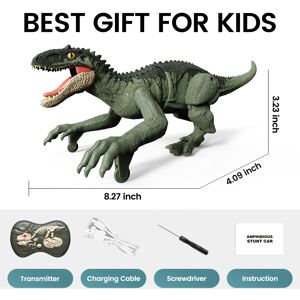 XYLFLY (WJTYM020GN) Sinovan Remote Control Dinosaur Toys for Kids, 2.4GHz Robot Walking XYLFLY (WJTYM020GN) Sinovan Remote Control Dinosaur Toys for Kids, 2.4GHz Robot Walking