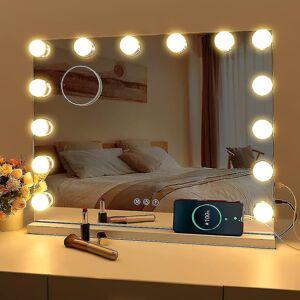 Unbranded Led Mirror Usb Makeup With Lights Lighted 10 Bulbs 3 Lighting Modes Tabletop Wal Unbranded Led Mirror Usb Makeup With Lights Lighted 10 Bulbs 3 Lighting Modes Tabletop Wal