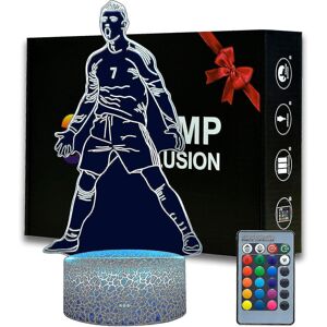 Unbranded Portugal Football Player Ronaldo #7 Night Light For Boys,16 Color Changing Dimma Unbranded Portugal Football Player Ronaldo #7 Night Light For Boys,16 Color Changing Dimma