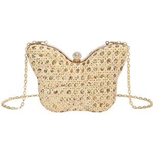 Unbranded (Gold) Butterfly Shape Shoulder Crossbody Bag Underarm Bag Handbag Large Capacit Unbranded (Gold) Butterfly Shape Shoulder Crossbody Bag Underarm Bag Handbag Large Capacit