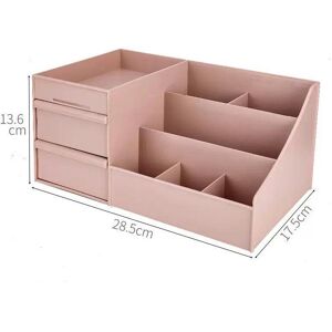 nobrand (Large Nordic Fan (Waterproof) Send stickers) Large Desktop Cosmetics Storage Bo nobrand (Large Nordic Fan (Waterproof) Send stickers) Large Desktop Cosmetics Storage Bo