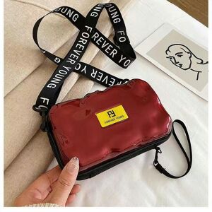 nobrand (Claret, 7 inch) New PC Makeup Bag Hard Shell 7 -Inch Washing Bag High -Value Ma nobrand (Claret, 7 inch) New PC Makeup Bag Hard Shell 7 -Inch Washing Bag High -Value Ma