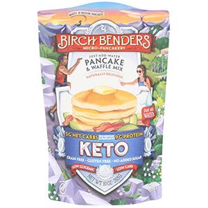 Birch Benders Keto Pancake And Waffle Mix 10OZ Birch Benders Keto Pancake And Waffle Mix 10OZ