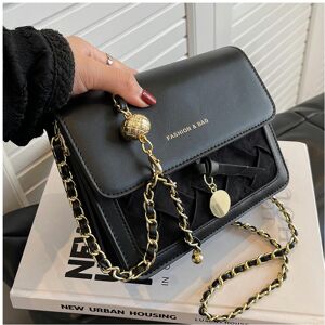 nobrand (black) Niche Design Bag Fashion Women's Bag 2023 Summer New Wild Chain Messenge nobrand (black) Niche Design Bag Fashion Women's Bag 2023 Summer New Wild Chain Messenge