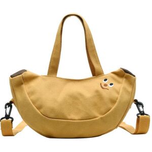 nobrand (yellow) Korean INS Banana Bag Cartoon Cute Soft Girl Messenger Bag Cute Girl Ca nobrand (yellow) Korean INS Banana Bag Cartoon Cute Soft Girl Messenger Bag Cute Girl Ca