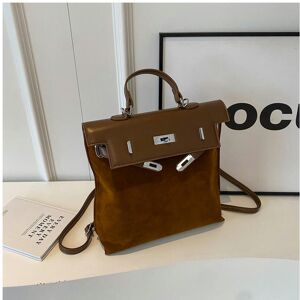 nobrand (Large brown color) Autumn And Winter Versic Retro Fashion Leisure Large -Capaci nobrand (Large brown color) Autumn And Winter Versic Retro Fashion Leisure Large -Capaci