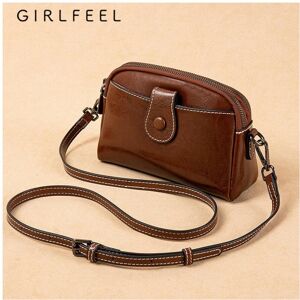 nobrand (Coffee, Small trumpet (length 19*width 7*height 13)) Goghoni Bag Women's Messen nobrand (Coffee, Small trumpet (length 19*width 7*height 13)) Goghoni Bag Women's Messen