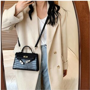 nobrand (Black Small Crocodile) French Niche Texture Hand Bag 2024 New Women's Bags Fash nobrand (Black Small Crocodile) French Niche Texture Hand Bag 2024 New Women's Bags Fash