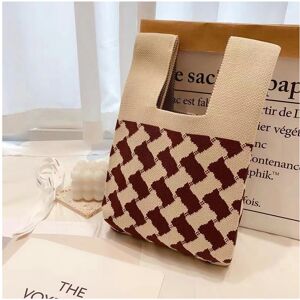 nobrand (Thousands of Birds-Cami, 20*35) Net Red Trendy Handbag Female Knitted Woolen Ba nobrand (Thousands of Birds-Cami, 20*35) Net Red Trendy Handbag Female Knitted Woolen Ba