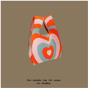 nobrand (Love orange) 2024 Niche Design Girl Carey Color Sweet Sweet Pack Female Shoulde nobrand (Love orange) 2024 Niche Design Girl Carey Color Sweet Sweet Pack Female Shoulde