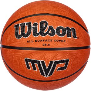 Wilson Men's MVP Basketball Rough Surfaces, Asphalt, Synthetic Floors, Orange/Black, 7 Wilson Men's MVP Basketball Rough Surfaces, Asphalt, Synthetic Floors, Orange/Black, 7