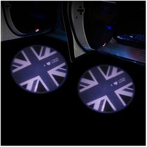 Maxpower (2Pcs Door Lights, LOGO 2) Led Car Door Projection Light For MINI Cooper One S R Maxpower (2Pcs Door Lights, LOGO 2) Led Car Door Projection Light For MINI Cooper One S R