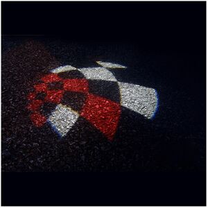 Maxpower (2Pcs Door Lights, LOGO 1) Led Car Door Projection Light For MINI Cooper One S R Maxpower (2Pcs Door Lights, LOGO 1) Led Car Door Projection Light For MINI Cooper One S R