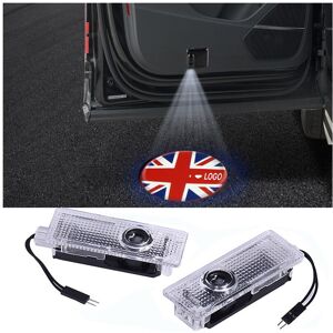 Maxpower (2Pcs Door Lights, LOGO 9) Led Car Door Projection Light For MINI Cooper One S R Maxpower (2Pcs Door Lights, LOGO 9) Led Car Door Projection Light For MINI Cooper One S R