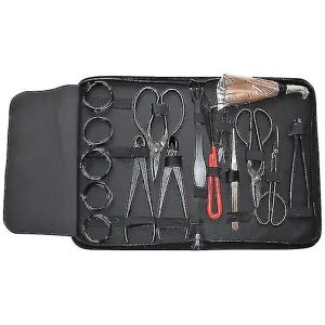 Unbranded 16pcs Garden Bonsai Tool Set Carbon Steel Kit Cutter Scissors With Nylon Case Unbranded 16pcs Garden Bonsai Tool Set Carbon Steel Kit Cutter Scissors With Nylon Case