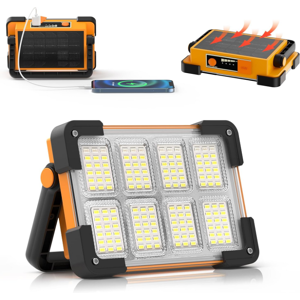 CHRONUS BOUTIQUE Chronus LED Rechargeable Work Light, LED Spot Light with USB Port, Portable Floo CHRONUS BOUTIQUE Chronus LED Rechargeable Work Light, LED Spot Light with USB Port, Portable Floo