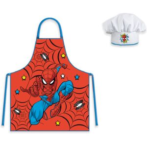 Marvel Comics Amazing Spiderman Apron and Chef's Hat Set Age 3-8 years Marvel Comics Amazing Spiderman Apron and Chef's Hat Set Age 3-8 years