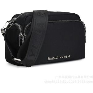 Unbranded (black) Spanish Shoulder Band Bag BIMBA Y LOLA2023 Summer New Camera Bag Letter Unbranded (black) Spanish Shoulder Band Bag BIMBA Y LOLA2023 Summer New Camera Bag Letter
