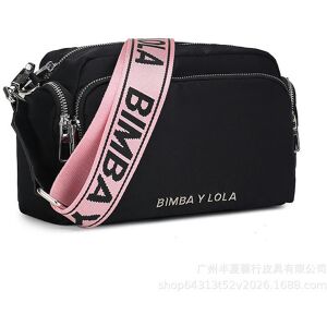Unbranded (Black + powder) Spanish Shoulder Band Bag BIMBA Y LOLA2023 Summer New Camera Ba Unbranded (Black + powder) Spanish Shoulder Band Bag BIMBA Y LOLA2023 Summer New Camera Ba