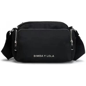 Unbranded (Black black shoulder strap silver logo, 27-14-16) Spanish Shoulder Band Bag BIM Unbranded (Black black shoulder strap silver logo, 27-14-16) Spanish Shoulder Band Bag BIM
