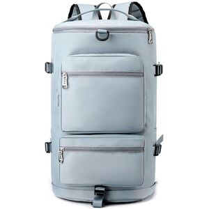 Unbranded (Light blue) Use More Casual Travel Packs Men And Women, Large Capacity, Dry And Unbranded (Light blue) Use More Casual Travel Packs Men And Women, Large Capacity, Dry And