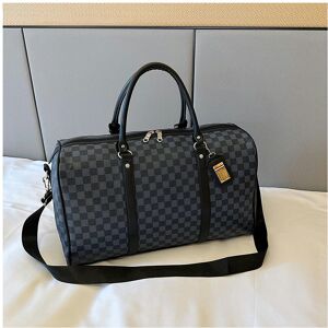 Unbranded (Blue plaid, big) Travel Bag Men's And Women's Handbags On Sale, Luggage Bags Li Unbranded (Blue plaid, big) Travel Bag Men's And Women's Handbags On Sale, Luggage Bags Li