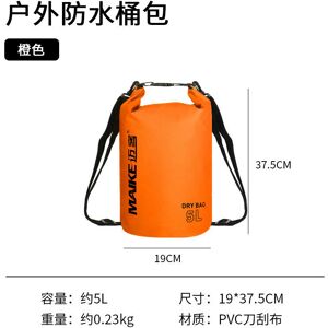 Unbranded (5L orange red (IPX heavy rain grade) shoulders, Default) Outdoor Waterproof Bor Unbranded (5L orange red (IPX heavy rain grade) shoulders, Default) Outdoor Waterproof Bor