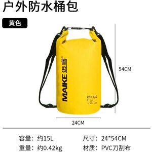 Unbranded (15L yellow (IPX heavy rain grade) shoulders, Default) Outdoor Waterproof Border Unbranded (15L yellow (IPX heavy rain grade) shoulders, Default) Outdoor Waterproof Border