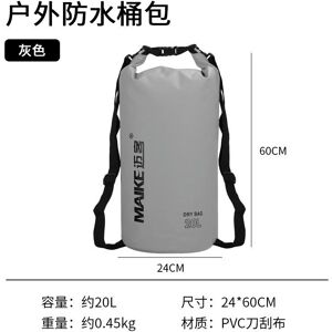 Unbranded (20L gray (IPX heavy rain level) shoulders, Default) Outdoor Waterproof Border W Unbranded (20L gray (IPX heavy rain level) shoulders, Default) Outdoor Waterproof Border W