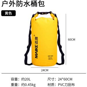 Unbranded (20L yellow (IPX heavy rain level) shoulders, Default) Outdoor Waterproof Border Unbranded (20L yellow (IPX heavy rain level) shoulders, Default) Outdoor Waterproof Border