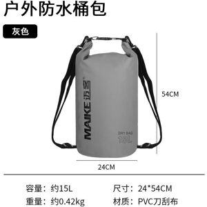 Unbranded (15L gray (IPX heavy rain level) shoulders, Default) Outdoor Waterproof Border W Unbranded (15L gray (IPX heavy rain level) shoulders, Default) Outdoor Waterproof Border W