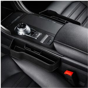 nobrand (Leather Black LandR) Car Storage Box Interior Decoration Products Car Seat Gap nobrand (Leather Black LandR) Car Storage Box Interior Decoration Products Car Seat Gap