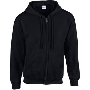 (4XL, Black) Gildan Mens Heavy Blend Full Zip Hoodie (4XL, Black) Gildan Mens Heavy Blend Full Zip Hoodie