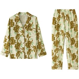 nobrand (koala, L ( 60-67 kg )) Autumn Bamboo Cotton Double Gauze Pajamas for Women Cute nobrand (koala, L ( 60-67 kg )) Autumn Bamboo Cotton Double Gauze Pajamas for Women Cute