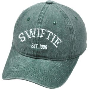 Unbranded (Green) Taylor Swift Baseball Cap 1989 Embroidery Hat Retro Cotton Hat Unisex Gi Unbranded (Green) Taylor Swift Baseball Cap 1989 Embroidery Hat Retro Cotton Hat Unisex Gi