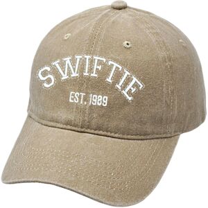 Unbranded (Khaki) Taylor Swift Baseball Cap 1989 Embroidery Hat Retro Cotton Hat Unisex Gi Unbranded (Khaki) Taylor Swift Baseball Cap 1989 Embroidery Hat Retro Cotton Hat Unisex Gi