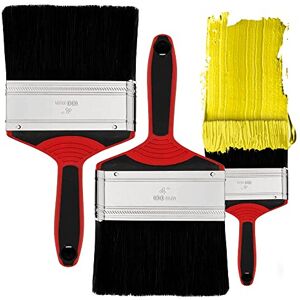 SOL 2pk 4 Inch Paint Brushes for Interior & Exterior Painting Large Paint Brush SOL 2pk 4 Inch Paint Brushes for Interior & Exterior Painting Large Paint Brush