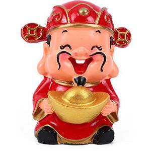 Unbranded (Wealth, 4*3*4.5cm) Q Version Of Caishen Grandpa Automobile Swing Cake Decoratio Unbranded (Wealth, 4*3*4.5cm) Q Version Of Caishen Grandpa Automobile Swing Cake Decoratio