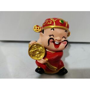 Unbranded (Copper, 4*3*4.5cm) Q Version Of Caishen Grandpa Automobile Swing Cake Decoratio Unbranded (Copper, 4*3*4.5cm) Q Version Of Caishen Grandpa Automobile Swing Cake Decoratio