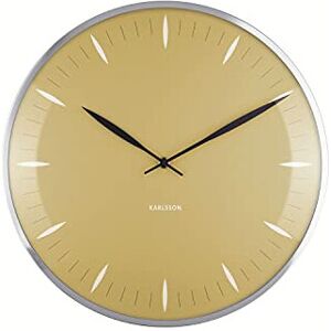 Karlsson KA5761YE Modern Wall Clocks Karlsson KA5761YE Modern Wall Clocks
