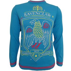 (XXL, Blue) Harry Potter Christmas Jumper Ravenclaw Crest Official Unisex Blue U (XXL, Blue) Harry Potter Christmas Jumper Ravenclaw Crest Official Unisex Blue U