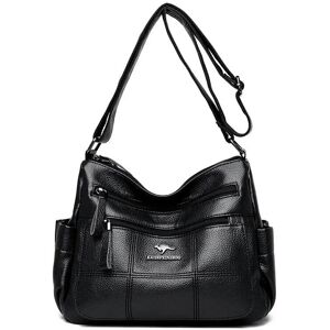 Unbranded (black, (20cm<Max Length<30cm)) Genuine Brand Leather Sac Luxury Handbags Purse Unbranded (black, (20cm<Max Length<30cm)) Genuine Brand Leather Sac Luxury Handbags Purse