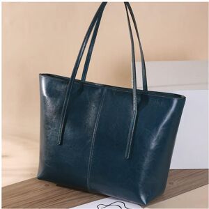 Unbranded (Blue, 33x13x30cm) Women's High Capacity 2024 New Genuine Leather Women's Bag Fa Unbranded (Blue, 33x13x30cm) Women's High Capacity 2024 New Genuine Leather Women's Bag Fa