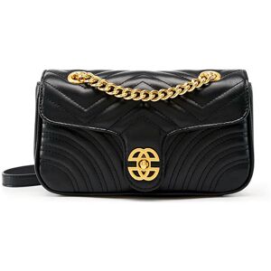 Unbranded (Black, 23x7x14cm) Cowhide Niche High-end Genuine Leather Women's Bag 2024 New L Unbranded (Black, 23x7x14cm) Cowhide Niche High-end Genuine Leather Women's Bag 2024 New L