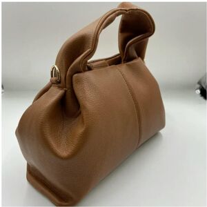Unbranded (Brown, 22cm12.5cm14cm) New French Luxury Brand Genuine Leather Cloud Bags for W Unbranded (Brown, 22cm12.5cm14cm) New French Luxury Brand Genuine Leather Cloud Bags for W