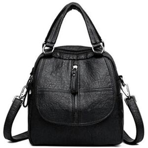 Unbranded (1) PU Washed Leather Convertible Backpack Purse Waterproof Lightweight Shoulder Unbranded (1) PU Washed Leather Convertible Backpack Purse Waterproof Lightweight Shoulder