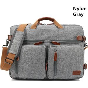 nobrand (Nylon Gray, 15.6 inch) Handbag Business Briefcase Rucksack Convertible Backpack nobrand (Nylon Gray, 15.6 inch) Handbag Business Briefcase Rucksack Convertible Backpack